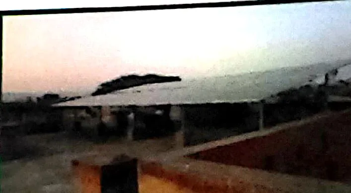Rooftop solar panels at Apnaghar Ashram, Jamdoli, Jaipur (30 kW)