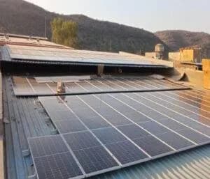 300 kW rooftop solar plant at Badaya Oil Mill, Tonk