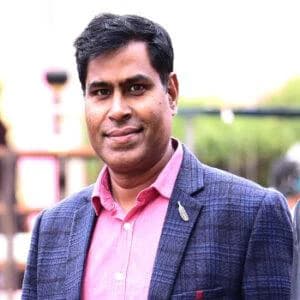 Portrait of Dr. Parmeshwar Kumawat, Managing Director, Redstar Solar Power Solutions
